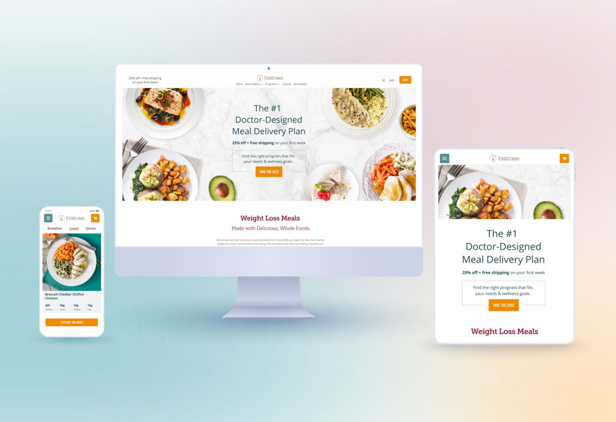 Professional Corporate Homepage Design