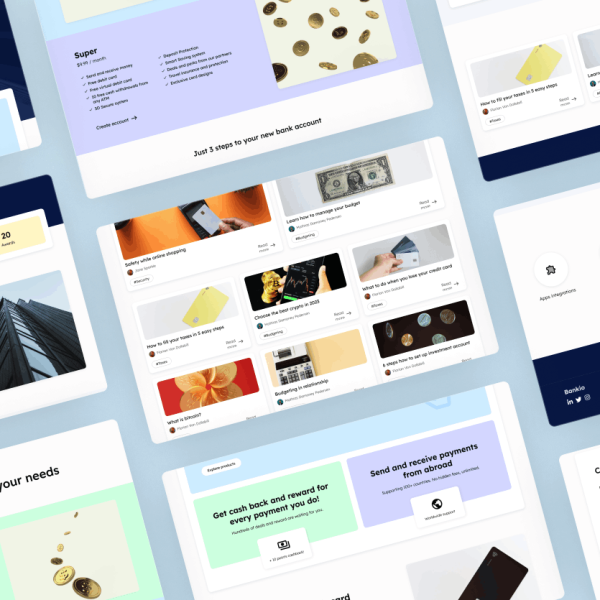 Brand Showcase Website Design