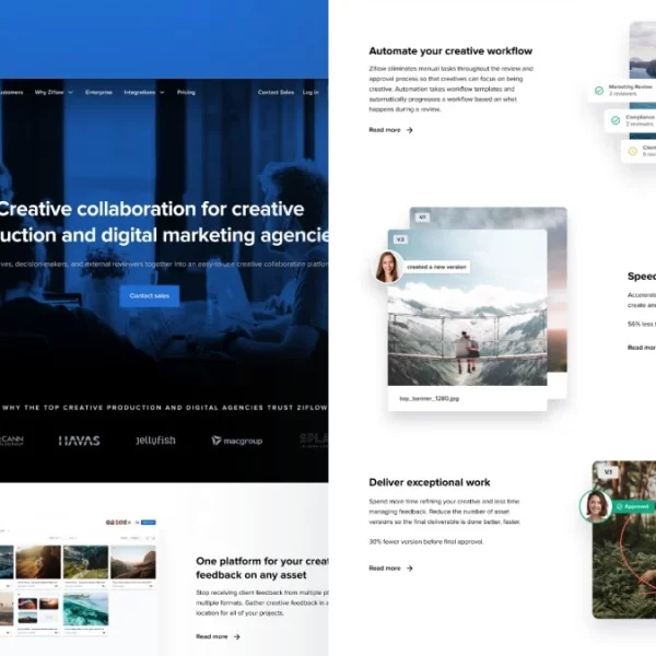 Product Showcase Website Design